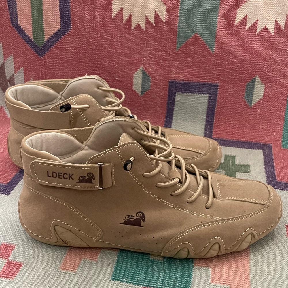 LDeck Tan Unisex Ankle Boots